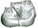 Kompressor aus Magnesium eines Silberpfeils